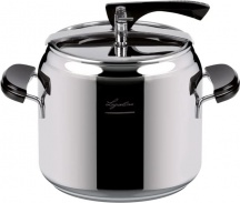 LAGOSTINA 10001010509 Pentola a Pressione Induzione Inox 9 Lt cm 24 La Classica Lagofusion