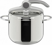 LAGOSTINA 10038010507 Pentola a Pressione Induzione Acciaio Inox 7 Litri cm 22  Deliziosa