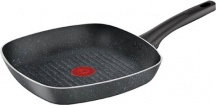 LAGOSTINA 10253041926 Bistecchiera Induzione Antiaderente Alluminio 26x26 cm Nero Performa