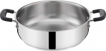 LAGOSTINA 10717031724 Casseruola Induzione 24 cm Acciaio Inox Pratica
