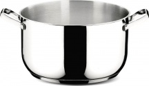 LAGOSTINA 10740031020 Casseruola Induzione Fonda in Acciaio Inox 20 cm con 2 Manici Sfiziosa