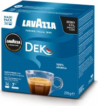 LAVAZZA 8272 Capsule Caff� A Modo Mio Dek Cremoso Confezione da 36 pz