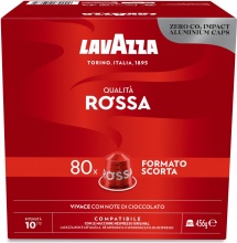 LAVAZZA 7019 Capsule Compatibili Nespresso Qualit� Rossa 80 Capsule