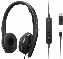 LENOVO 4XD1M39029 Cuffie Gaming, a Padiglione, Cablato, Nero
