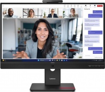 LENOVO 64B6MAT1EU Monitor PC 23.8" FHD 250 cdm2 6 ms DisplayPort Nero ThinkVision T24-4v