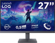 LENOVO 68F2GACBEU Monitor PC Gaming 27" Full HD IPS 0.5ms Nero ThinkVision T27QD-4v