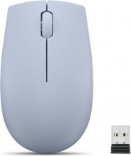 LENOVO GY51L15679 Mouse Ottico Wireless 3 Tasti 1000 DPI Blu 300 compatto Ghiaccio