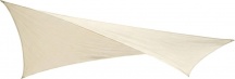 LIF TRIANGLE Vela Ombreggiante Triangolare 3,6x3,6x3,6 Protezione raggi UV Beige