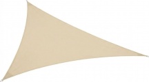 LIF TRIANGLE Vela Ombreggiante Triangolare 5x5x5 mt Protezione raggi UV Beige