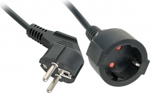 LINDY 30245 Prolunghe e multiple 5 m 2 presae AC Interno Nero