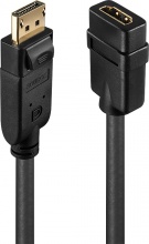 LINDY 41005 Cavo adattatore MaschioFemmina DisplayPortHDMI L 0,15 m