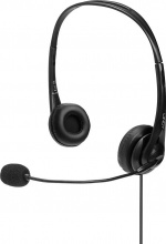 LINDY 42870 Cuffie Gaming, a Padiglione, Cablate, con Microfono Integrato, Nero
