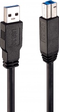 LINDY 43098 Cavo USB 10 M USB USB a USB B Nero