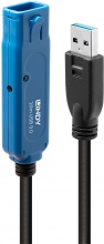 LINDY 43157 Cavo USB 10 M USB USB a Nero