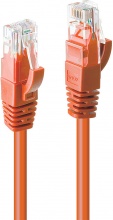 LINDY 48106 Cavo Ethernet UUTP Lunghezza 50 cm colore Arancione