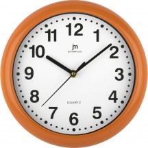 LOWELL 00710-O Orologio da Parete � 25 cm Movimento Continuo Arancione