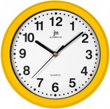 LOWELL 00710Y Orologio da Parete � 25 cm Movimento Continuo Giallo 00710-Y
