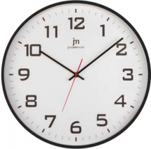 LOWELL 00880N Orologio da Parete in Plastica � 40 cm Nero Bianco  Justaminute