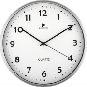 LOWELL 14968B Orologio da parete JUSTAMINUTE Bianco