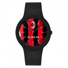 LOWELL MN480XN2 Orologio Bambino Analogico Silicone Black e Red