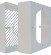 LUX 255a301 Adattatore Aspiratore Elettrico Vetro Bianco D mm 80