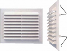 La Ventilazione BMR140B-Y Griglia Pl 183x154 Rete Molle