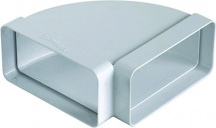 La Ventilazione CC0126B Curva Per Aerazione Canalizzata Mm.120X60