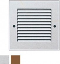 La Ventilazione GAL24R-Y Griglia Alluminio 240x240 Naturale Rete