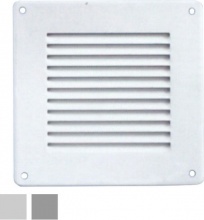 La Ventilazione GL10RG-Y Griglia Lamiera 140x140 Rete grigio