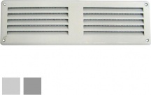 La Ventilazione GL206RG-Y Griglia Lamiera 200x 60 Rete grigio