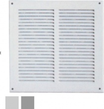La Ventilazione GL24RB-Y Griglia Lamiera 240x240 Rete Bianca