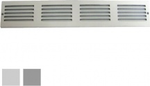 La Ventilazione GL406RG-Y Griglia Lamiera 400x 60 Rete grigio