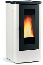 La Nordica-Extraflame 1287401 Stufa a Pellet Ventilata 10 kW 27 Kg Avorio DAHIANA 5.0
