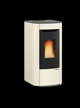 La Nordica-Extraflame 1295800 Stufa a Pellet Ventilata 7 kW 15 kg 201 m3 Avorio SABRY AD