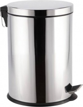 Lady Doc 5458 Pattumiera Pedale Inox lt 12 Ladydoc