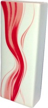 Lady Doc QS101643 Umidificatore Ceramica colore Rosso Design Ladydoc 08376