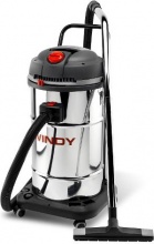 Lavor 8.239.0001 Bidone Aspiratutto senza Sacco 65 Litri 2400 Watt Inox