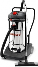 Lavor 8.240.0001 Bidone Aspiratutto senza Sacco 65 Litri 3600 W Inox  Nero