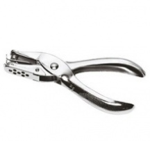 Lebez 5840 Perforatore a Pinza 1 Foro 6 mm in Acciaio Inox