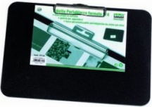 Lebez 7713 Portablocco Orizzontale Singolo A4 con Molla colore Nero