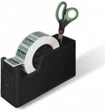 Lebez 80857 Dispenser Nastri Adesivi 66 mt Nero