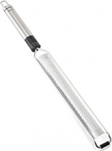 Leifheit 3082 Grattugia Zester a Fori Piccoli colore Acciaio MicroCut Pro Line