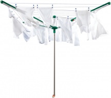 Leifheit 82007 Linomatic 500 Deluxe Verde, Bianco 50 M