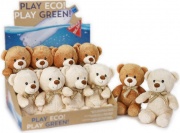 Lelly 800246 Play Eco Play Green Orso Billy Peluche per Bambini da 3+ Anni Assortito