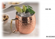 Leone O1004 MoscoWatt Mule Mug ml 590 Bombata Acciaio
