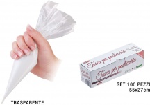 Leone O4007T Borsa per Decorazione Monouso confezione 100 pezzi cm 55x27