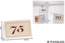Leone O5228 Supporto Doppio in Plexiglass cm 8.5x5
