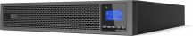 LevelOne UPS-2101 UPS 1 kVA 1000 W Doppia Conversione Online 8 C13 LCD Nero