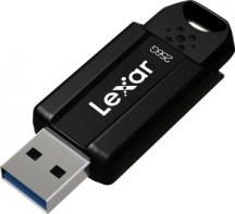 Lexar LJDS080256G Pendrive 256 GB USB 3.1 Nero  Jumpdrive S80
