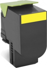 Lexmark 70C20Y0 Toner Originale Laser colore Giallo
